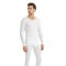 1257 Erkek Termal V-Yaka Uzun Kol T-Shirt 2.Seviye Beyaz | nurkonicgiyim.com