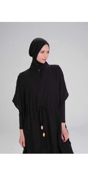 4049 Siyah Güzin Uzun Pareo nurkonicgiyim